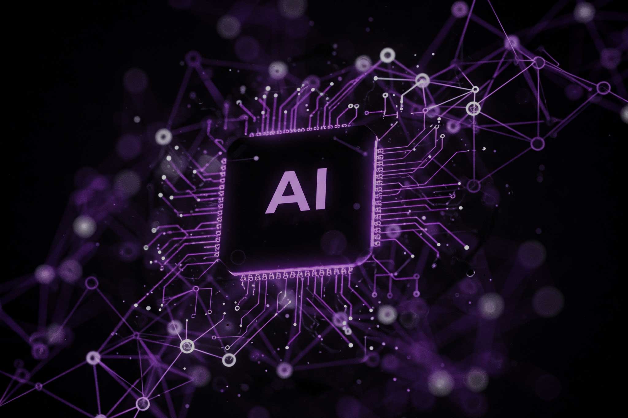 Abstract representation of AI agents